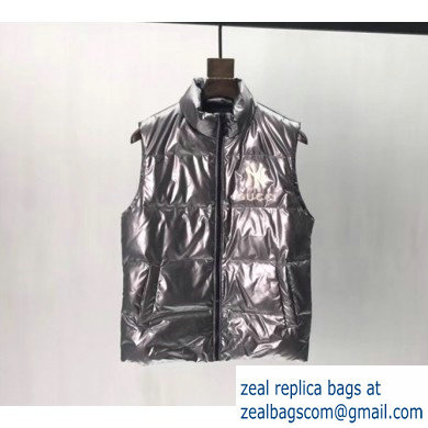 GUCCI & NY silver GRAY down vest 2019 - Click Image to Close